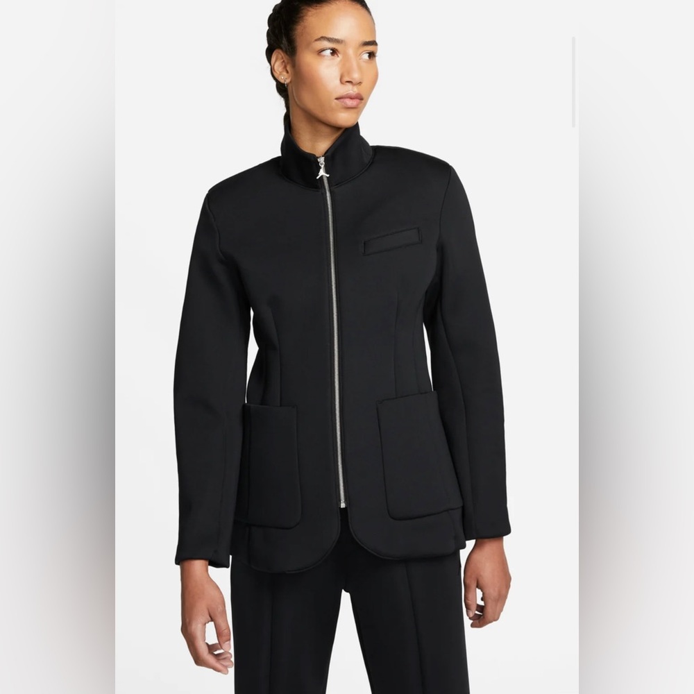 NWT Nike Air Jordan Size Medium New Classics Suit Jacket Full Zip Blazer Jacket
